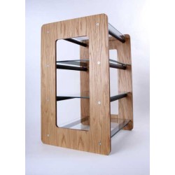 HiFi Furniture Oak Wood Finish