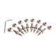 HiFi Isolation M8 Spikes Nickle Plated with Alen Key 