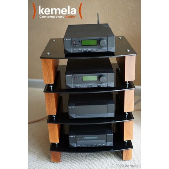 HiFi Furniture Oak Wood Finish