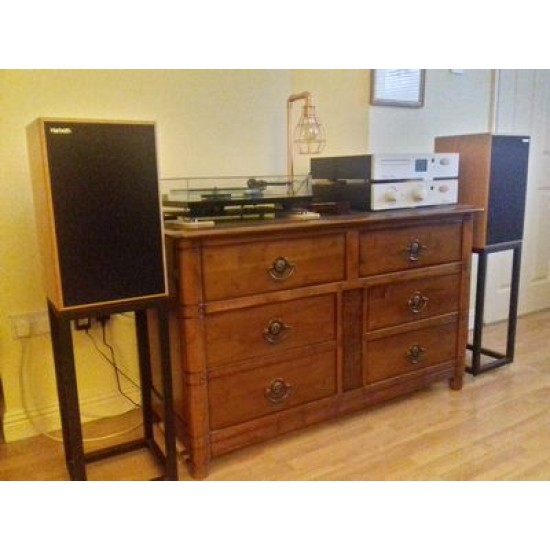 Castle Windsor Earl Fully welded Open Frame Speaker Stands